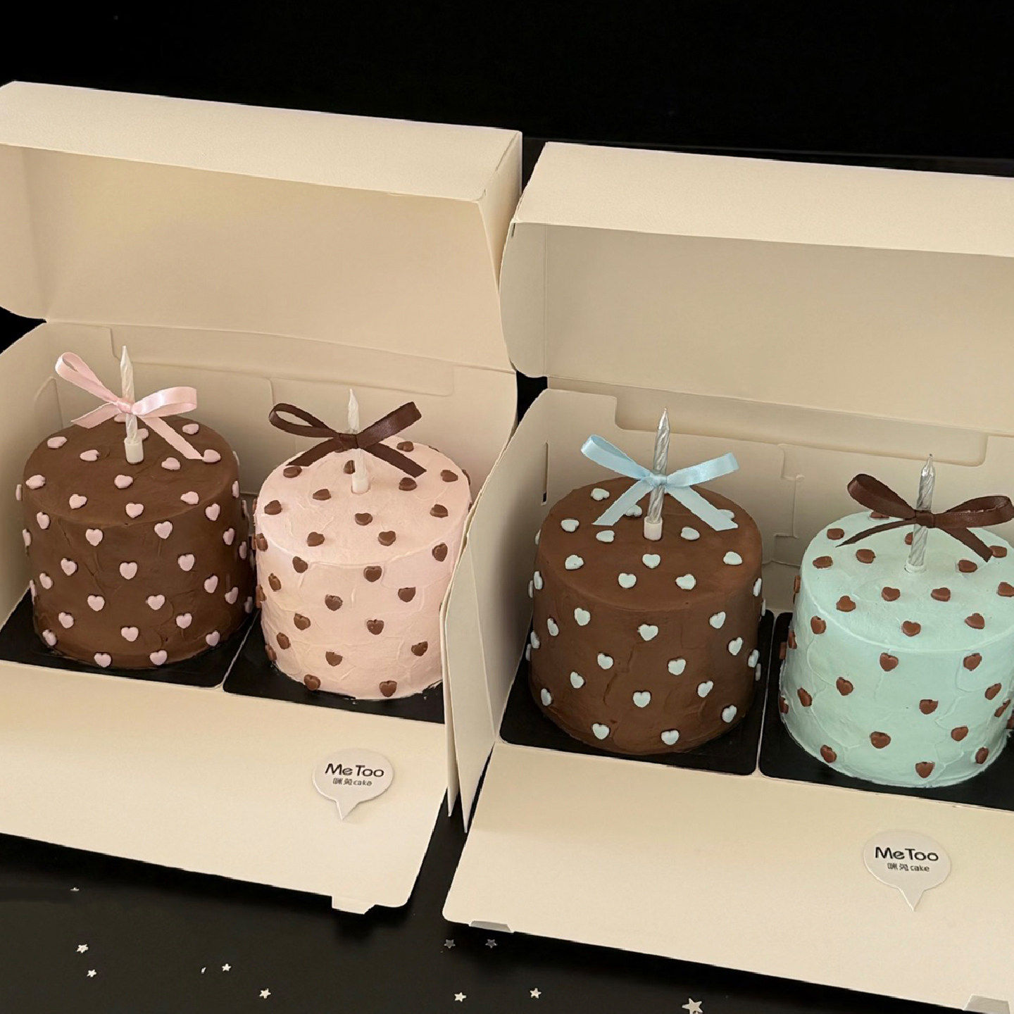 2.14情人节情侣告白爱心波点蛋糕装饰可爱女神生日DIY蝴蝶结丝带,淘宝优惠券,粉丝福利购,淘宝优惠卷