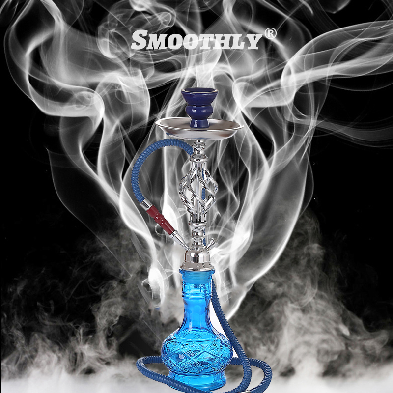 阿拉伯HOOKAH水烟 酒吧大号水烟壶玻璃KTV水烟筒SHISHA全套水烟斗 - 图2