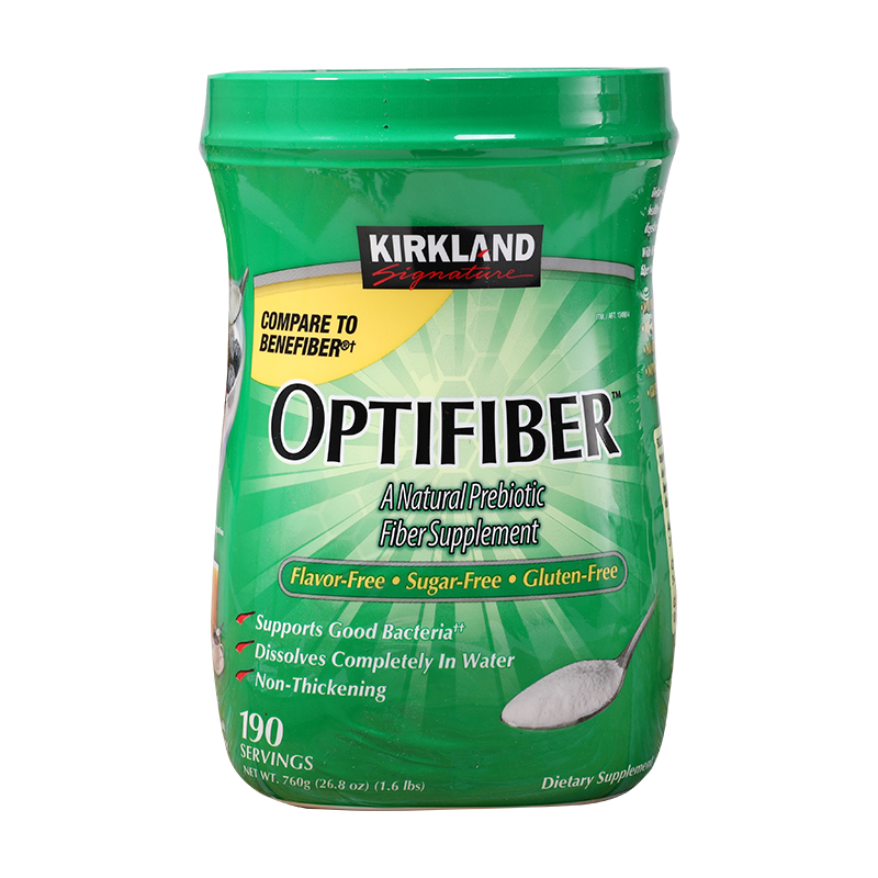 美国直邮 Kirkland柯克兰Optifiber水溶性膳食纤维果蔬粉进口760g - 图3