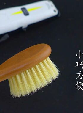 欧美油头渐变专用碎发刷子猪鬃毛发扫清理头皮碎发复古油头刷子