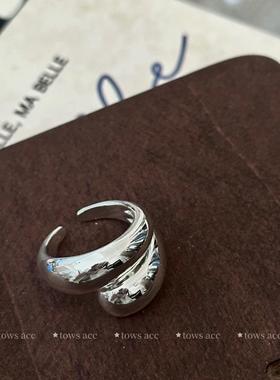 冷淡风开口设计戒指小众高级感