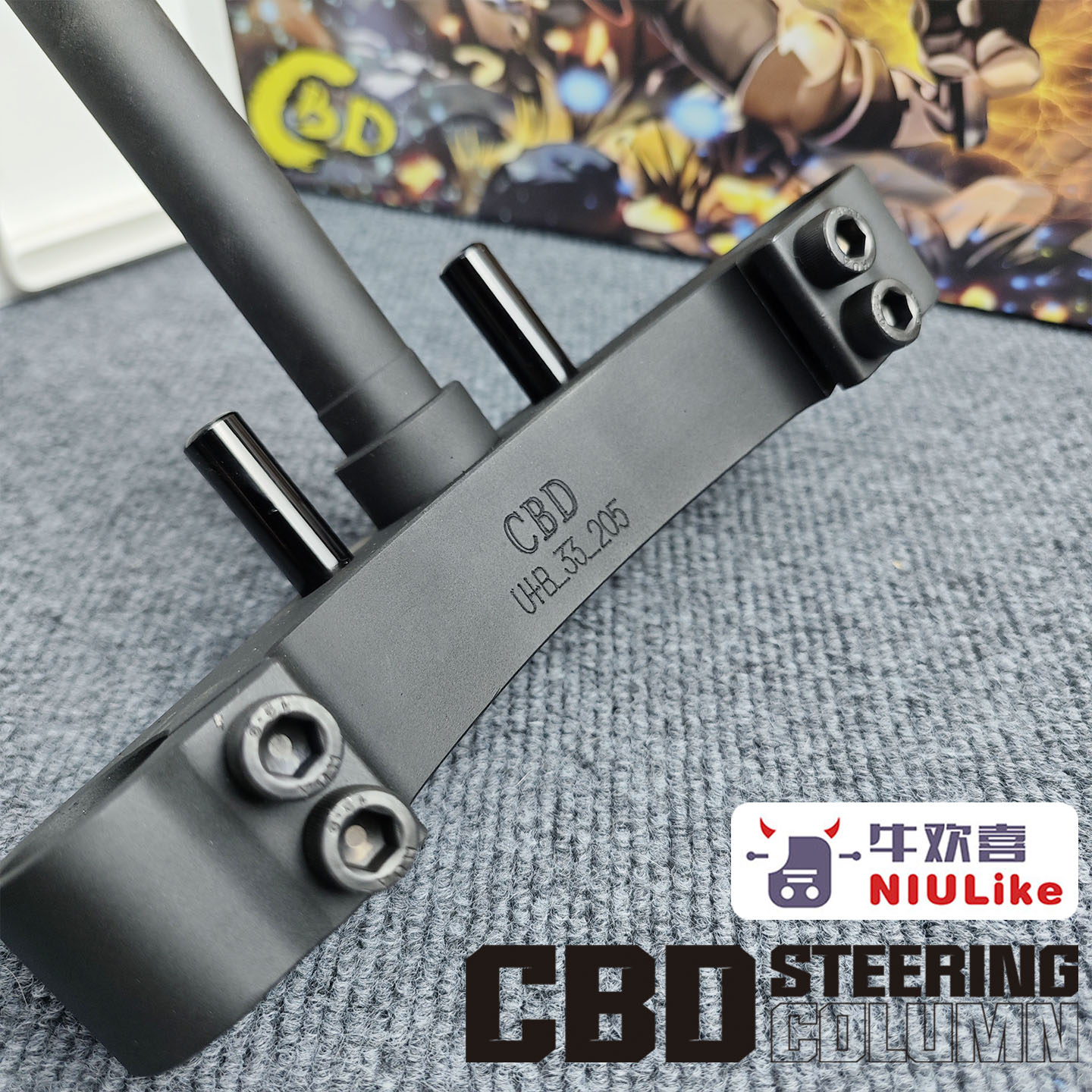 CBD锻造实心三星柱 小牛NXT/FXT/U2/U+/U1/M+/N1s/F400t/M2 - 图0