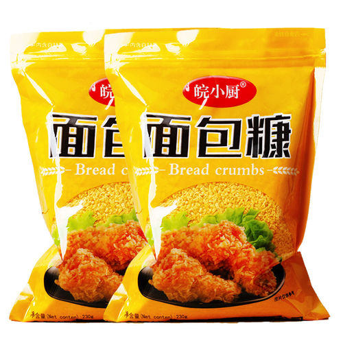 面包糠家用面包屑小包装油炸香酥脆皮炸鸡腿鸡排裹粉炸香蕉南瓜饼 - 图3