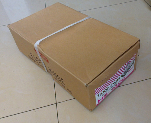 日本NEWSTAR H-1400双向开启超薄缓冲通用进口地弹簧铰链HS-1400 - 图1