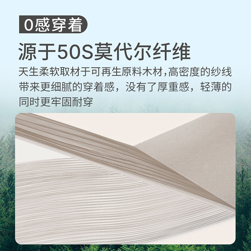 混色4条装SCHIESSER舒雅50S莫代尔透气亲肤柔软男士中腰三角内裤 - 图2