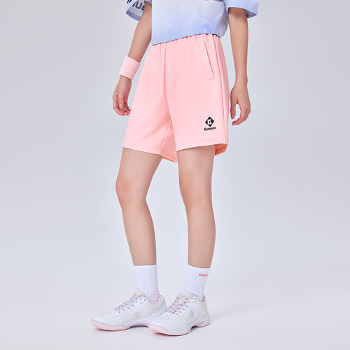 薰风2026新款羽毛球服男女款短裤吸汗速干透气比赛裤熏风运动短裤 - 图0