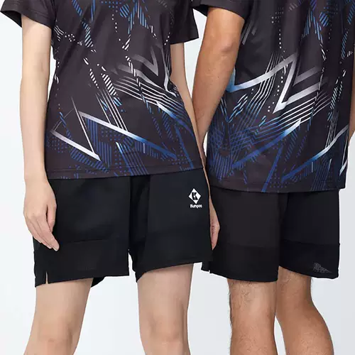 Форма для бадминтона подходит для мужчин и женщин, быстросохнущая футболка с коротким рукавом, спортивный бюстгальтер, набивка пером, коллекция 2022