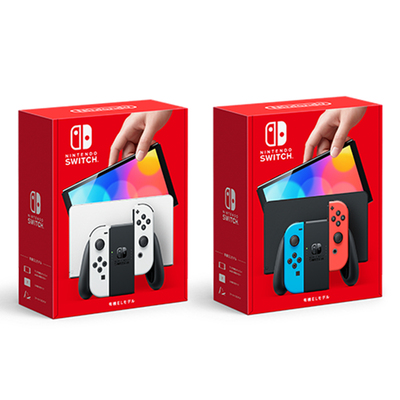 任天堂switch oled日版主机 NS续航国行塞尔达王国之泪限定游戏机 - 图0