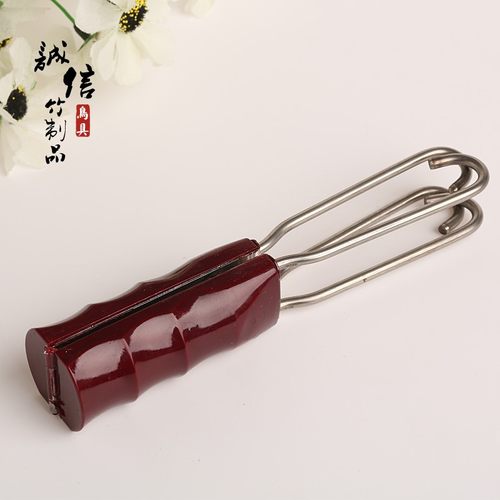 画眉鸟笼扁担伸缩提手笼挑手提挑挂钩工具提两笼子遛鸟 - 图3