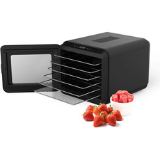 Продовольственная Сушилки 100%德国代购进口biochef食物水果蔬菜6层不锈钢温控脱水器烘干机