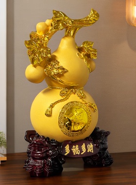 寓意很好的家居饰品，金葫芦摆件