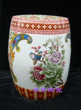 景德镇凳子阳台防水不褪色仙鹤