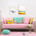 Đệm sofa Mỹ bốn mùa phổ quát đơn giản phòng khách hiện đại chống trượt đệm ba chỗ ngồi duy nhất đệm da bọc khăn - Ghế đệm / đệm Sofa đệm ngồi ghế Ghế đệm / đệm Sofa