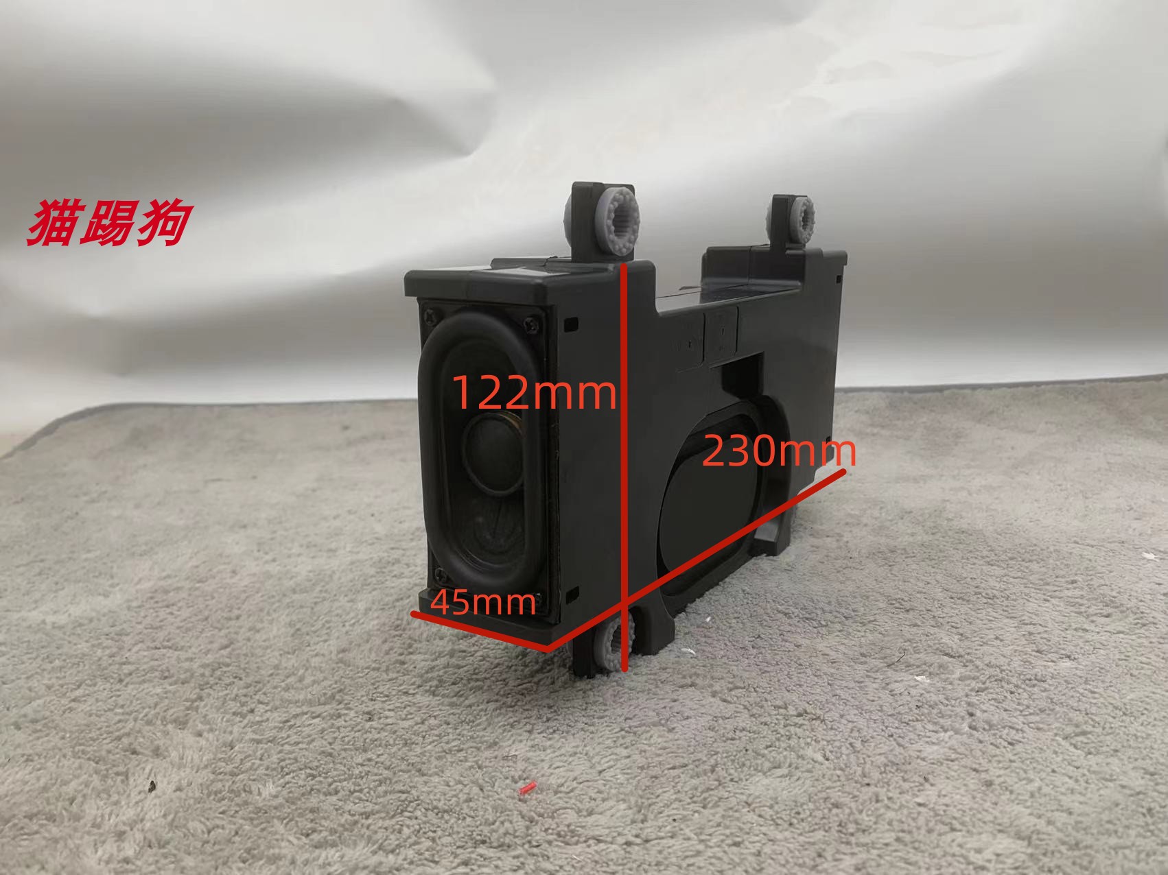 高端无源音箱 双全频双低音振膜辐射无源音箱 2.0双声道环绕音箱