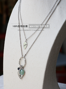 韩国欧美饰品复古镶钻项链