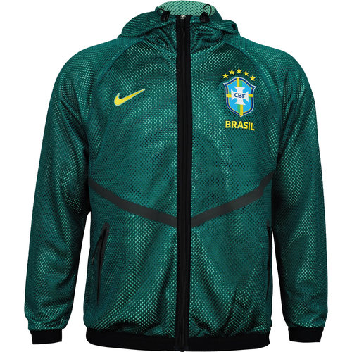 天朗足球 Nike/耐克2026世界杯巴西连帽长袖外套夹克IH1757-369 - 图3