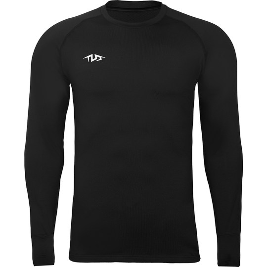 天朗足球TLSS基础秋冬加绒加厚保暖网布透气弹力健身塑身紧身衣