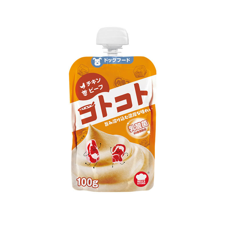 Hell's kitchen日本地狱厨房咕噜酱狗狗奖励零食湿粮肉泥补充营养,淘宝优惠券,粉丝福利购,淘宝优惠卷