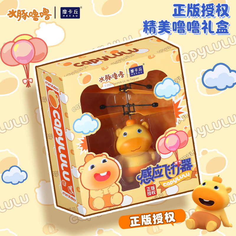 水豚噜噜感应飞行器儿童玩具遥控飞机男孩女孩小学生电动无人机,淘宝优惠券,粉丝福利购,淘宝优惠卷