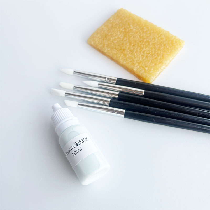 sinours国产水彩蓝色留白液液留白胶遮挡分装硅胶笔笔专用 - 图0