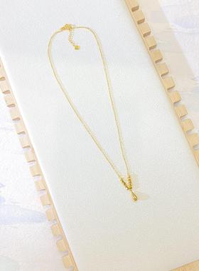 言德珠宝水滴套链言德金包银NGTC证书·深检证书