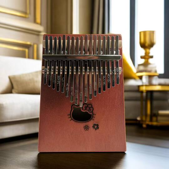 17音21音拇指琴全实木无油漆无甲醛入门乐器初学者女生卡林巴可爱