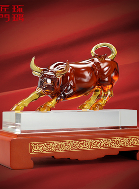 匠门琉璃马到成功办公室祝福礼物