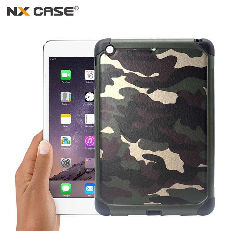 蘋果iPad mini4手機殼男迷彩高檔iPad mini2保護套平板電腦手機殼迷你iPad mini1外殼iPad mini3保護殼軍事級