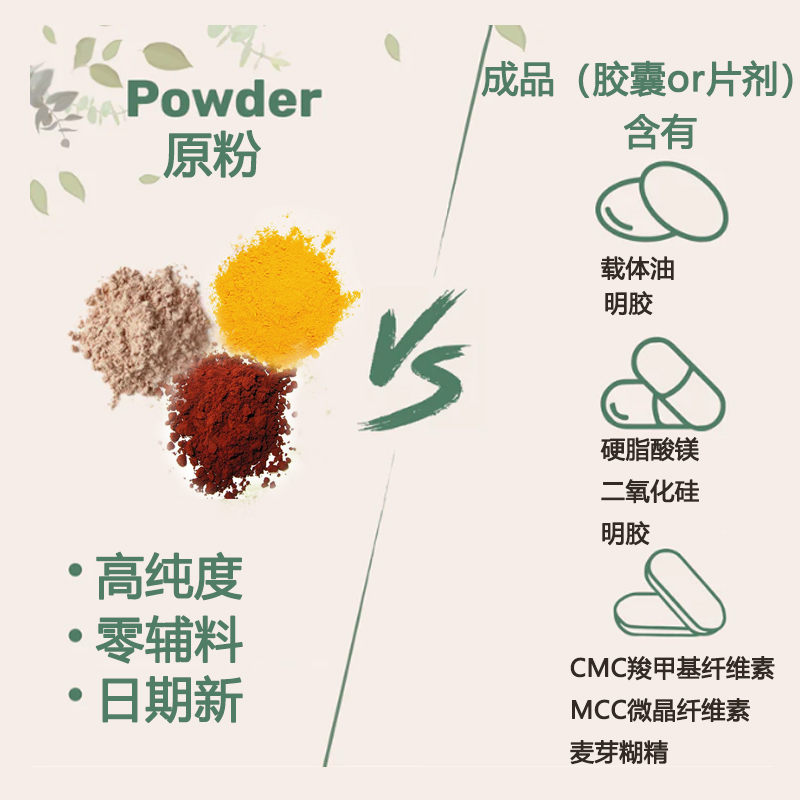 出口高纯度食品级绿茶提取物茶多酚98%EGCG50%粉剂原料样品装-图2