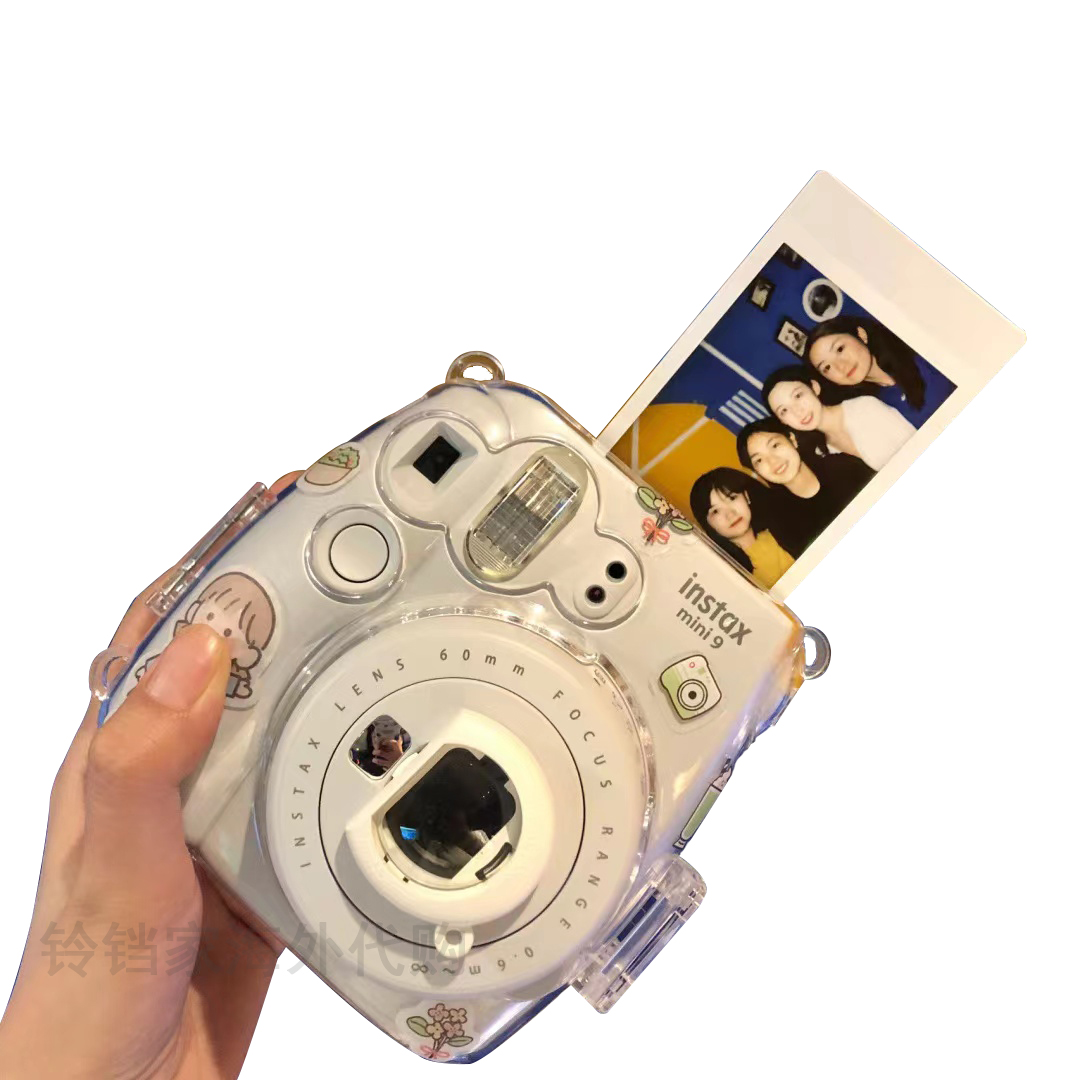 现货速发 富士拍立得相机instax mini9/40/90/7+冰雾蓝有自拍美颜