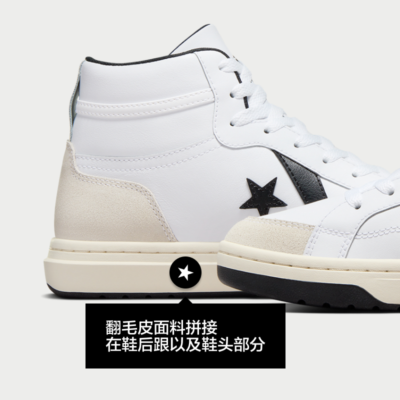 CONVERSE匡威官方 Pro Blaze Classic男女高帮复古篮球鞋A07938C