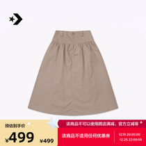 (Long year limited) CONVERSE Converse Official female A character with long half body dress pleated skirt 10026813