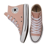 Converse, конверсы, розовая высокая спортивная обувь для отдыха