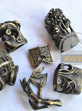 宝剑零件君子剑 全铜雕刻汉剑唐剑手工剑配件 影视刀剑精美工艺做