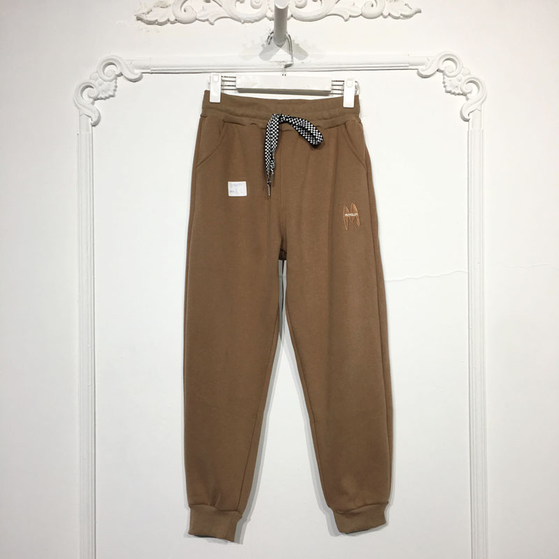 N系列 D98090 时尚绒里卫裤品牌女装折扣 - 图1