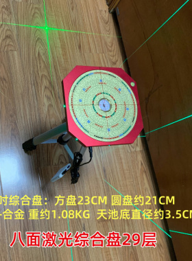 八面激光8寸三元三合综合盘29层