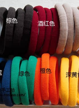 韩版毛巾发绳饰品弹力橡皮筋