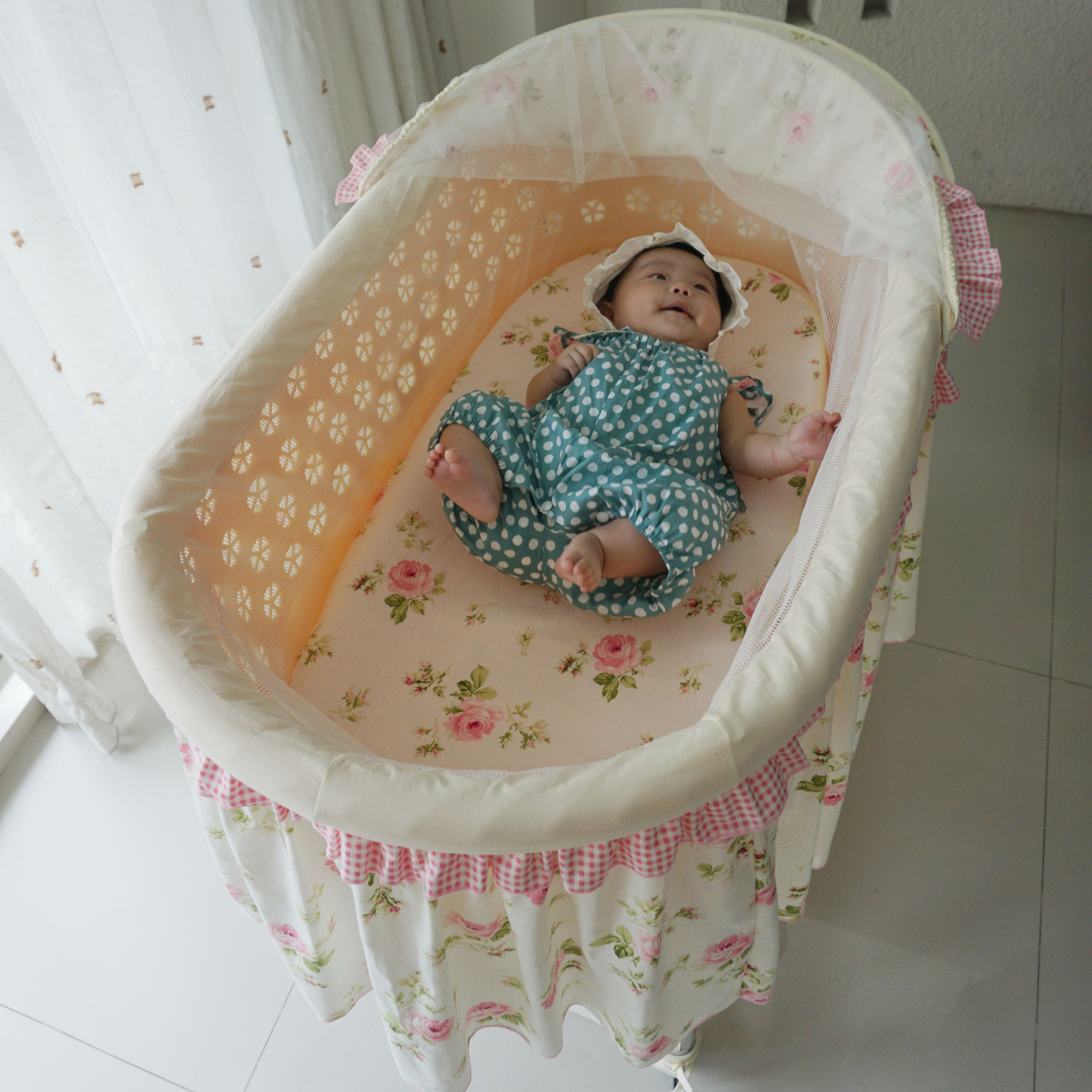 新寄托摇篮潮汕上下升降电动摇多功能新生儿婴儿床环保无漆bb童床,淘宝优惠券,粉丝福利购,淘宝优惠卷