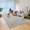 Natural wool handwoven glue-free eco-friendly carpet pad