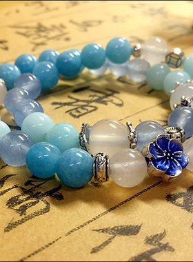 原创手链金光布袋戏冥医杏花君