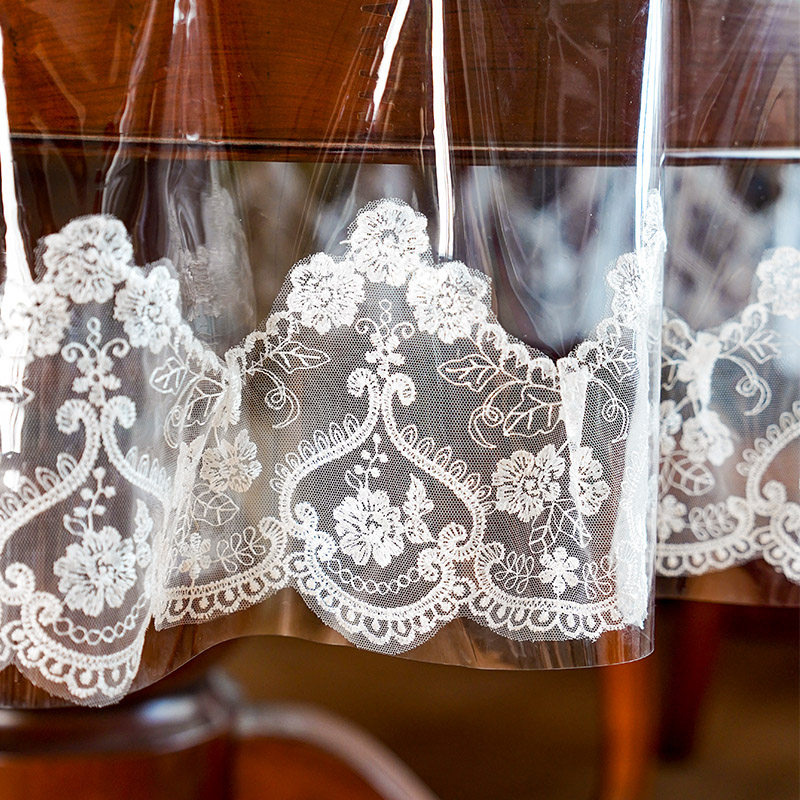 透明圆桌桌布pvc软玻璃桌垫轻奢高级感茶几桌布防水防油蕾丝台布,淘宝优惠券,粉丝福利购,淘宝优惠卷