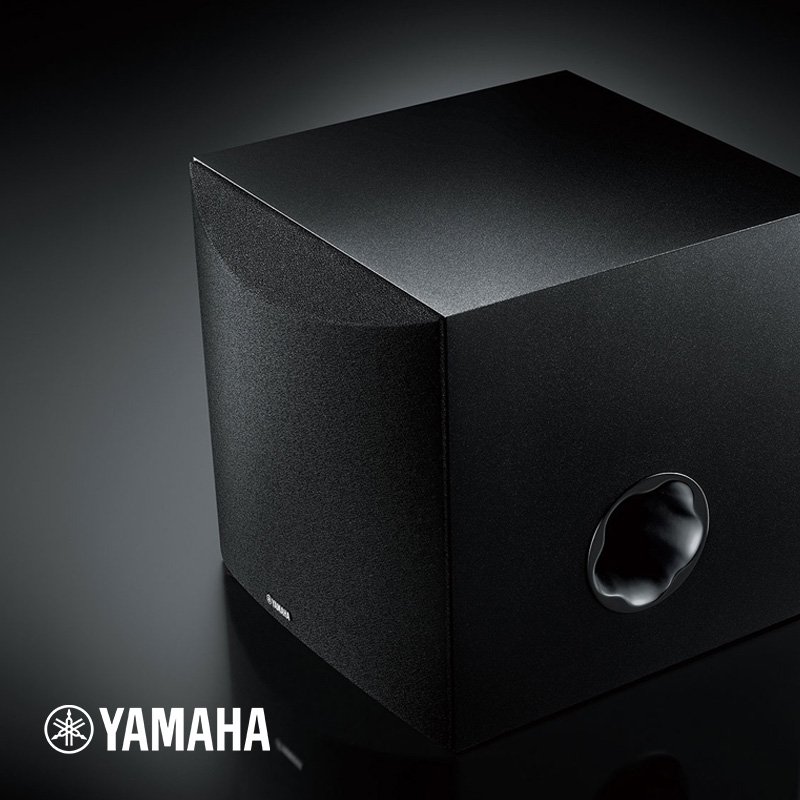 Yamaha/雅马哈 NS-SW050/SW100家用有源超重低音炮进口炮影院5.1-图0