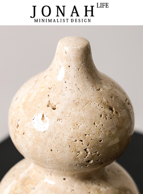 天然大理石葫芦摆件~玄关