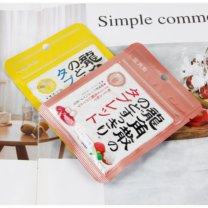 龙角散袋装条装粉末润喉糖蜂蜜柠檬薄荷糖送教师清凉护嗓