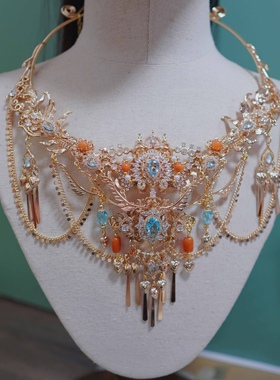 芳菲雪异域风璎珞项圈