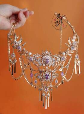 芳菲雪多流苏女异域风保色铜长款