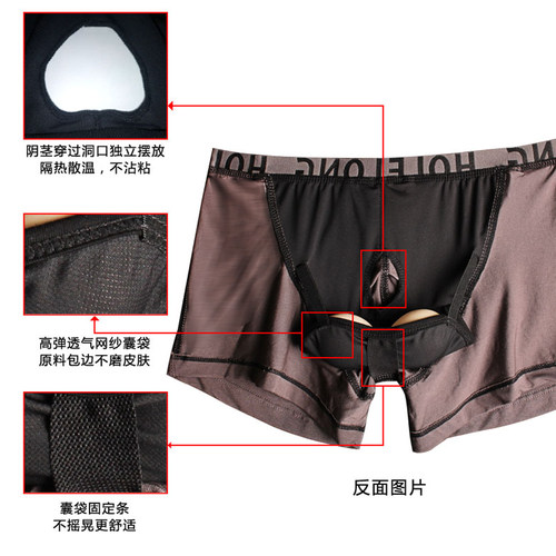 活力龙精索静脉曲张专用内裤男士阴囊托带提睾男生枪弹分离防曲宝 - 图0
