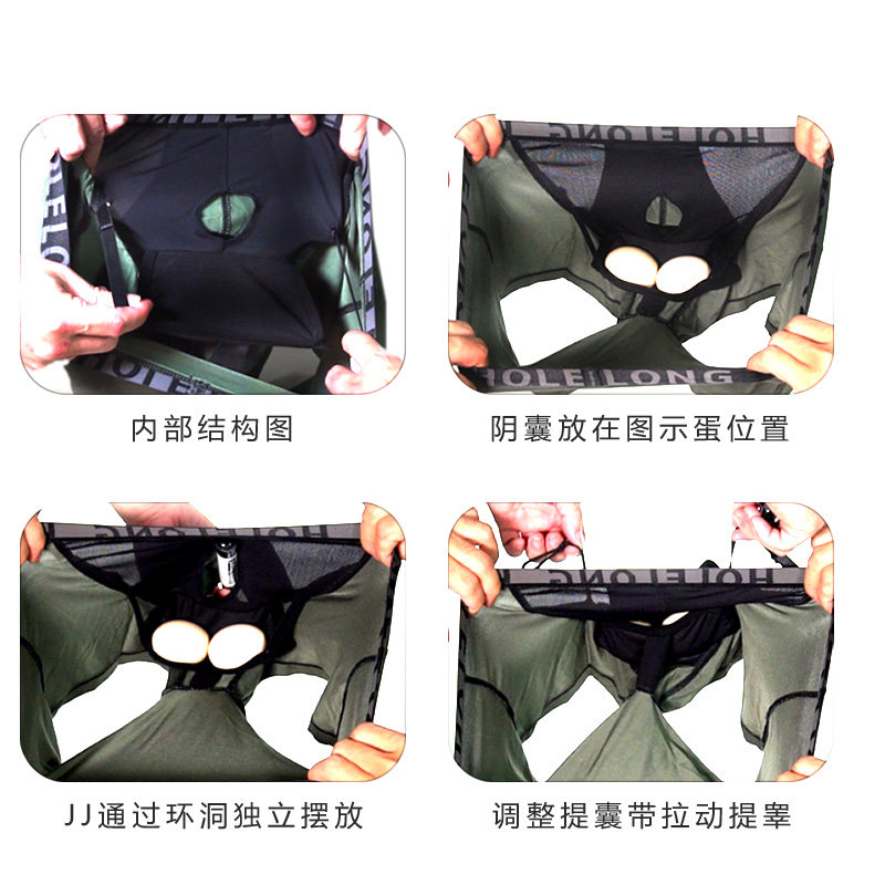  活力龙男平角内裤