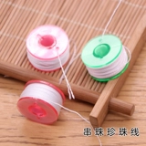 Линия бисера линия колье Diy3 Жемчужная линия без упругое древнее стиль аксессуары для волос материалы материалы аксессуары