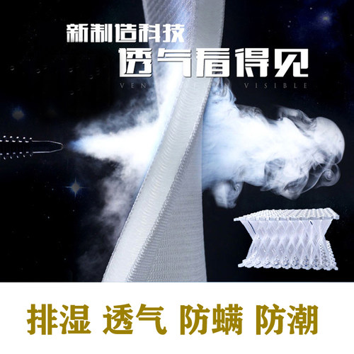 维朗诗3D纤维婴儿防潮床垫0甲醛可水洗透气拆洗 儿童幼儿园午睡垫 - 图2